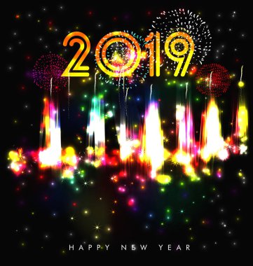 Mutlu yeni yıl 2019. Chienese yeni yıl, yıl domuzun