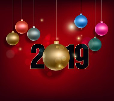 Mutlu yeni yıl 2019. Chienese yeni yıl, yıl domuzun