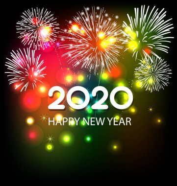 Happy yeni yıl 2020, mutlu Noeller. Mutlu Çin yeni yıl 2020 Rat yıl, Çince karakterler demek mutlu yeni yıl, zengin. ay yeni yıl 2020.