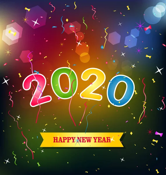 2020年新年快乐 圣诞快乐 2020年春节快乐的老鼠 汉字意味着新年快乐 农历新年 2020 — 图库矢量图片