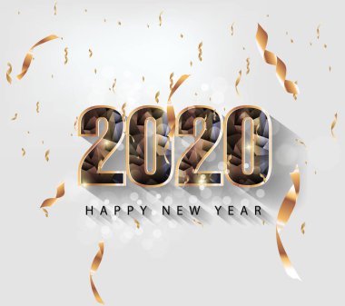 Happy yeni yıl 2020, mutlu Noeller. Mutlu Çin yeni yıl 2020 Rat yıl, Çince karakterler demek mutlu yeni yıl, zengin. ay yeni yıl 2020.