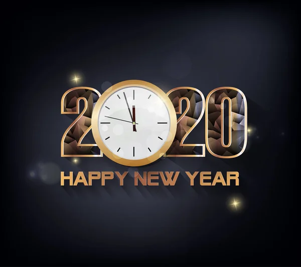 Buon Anno 2020 Buon Natale Felice Anno Nuovo Cinese 2020 — Vettoriale Stock