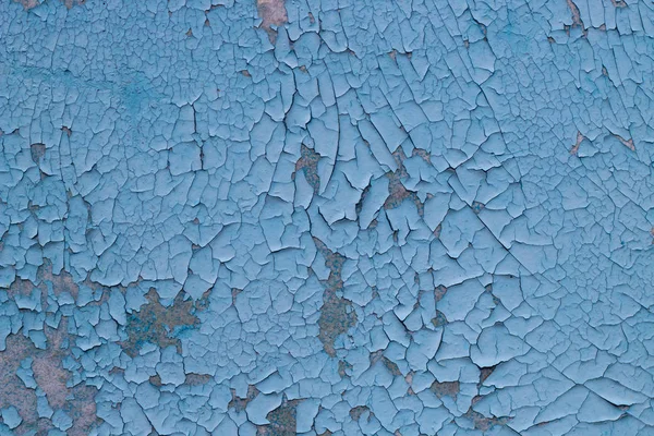 Rauen Hintergrund Für Designer Die Textur Der Alten Rissigen Blauen — Stockfoto