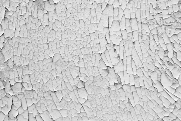 Nierówne Tło Dla Projektantów Tekstura Starej Pęknięty Białą Farbą Stare — Zdjęcie stockowe