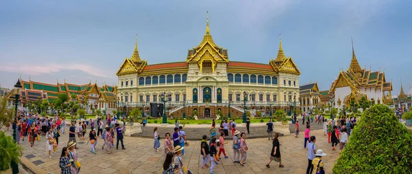 Panorama des prachtvollen palastes in bangkok — Stockfoto