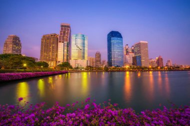 Göl Ratchada Benjakitti Park Bangkok, Tayland