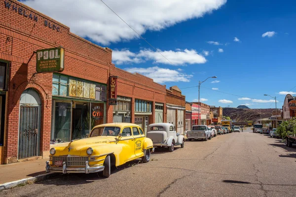 Histórica calle Erie en Lowell, ahora parte de Bisbee, Arizona — Foto de Stock