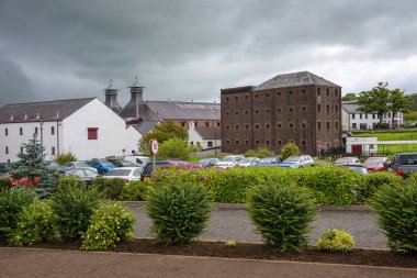 Tarihi eski Bushmills damıtım Kuzey İrlanda