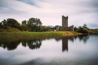 Ross Castle ruins in Ireland clipart