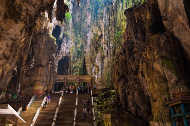 Batu mağaraları, Malezya içinde bir hindu Tapınağı için merdiven