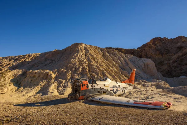 Літак крах в Нельсон місто-привид розташований недалеко від Лас-Вегас в Неваді — стокове фото