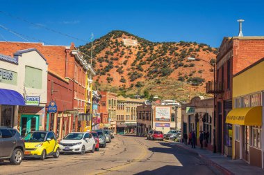 Güney Arizona Katır Dağları'nda Şehir Bisbee