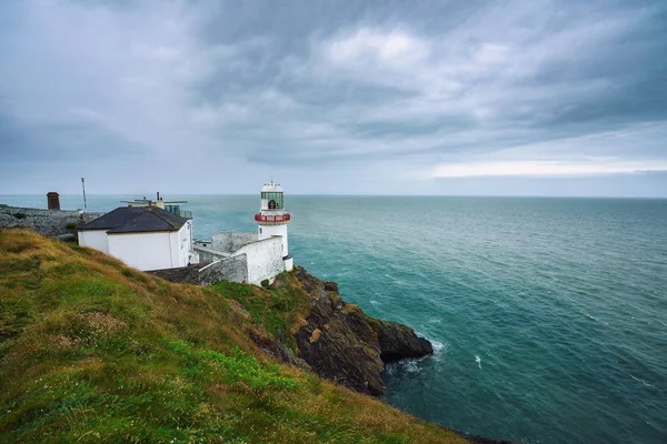 Phare de Wicklow à Wicklow, Irlande — Photo