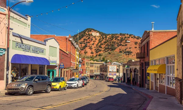 Downtown Bisbee in the Mule Mountains of southern Arizona — Stock Photo, Image