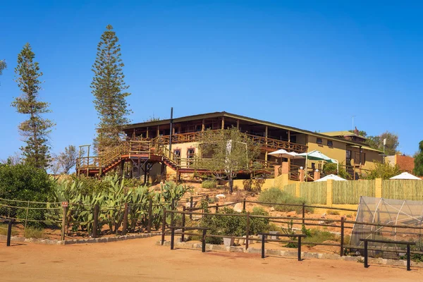 Klein-Aus Vista lodge ve restoran Namib çölde bulunan — Stok fotoğraf