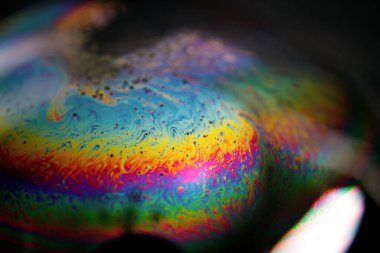 Baloncuk. Soyut kalıplar. Benzersiz sabun kalıbı.