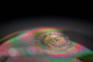 Baloncuk. Soyut kalıplar. Benzersiz sabun kalıbı.