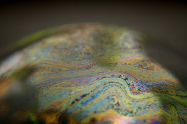 Baloncuk. Soyut kalıplar. Sabun köpüğü boşluk gibidir..