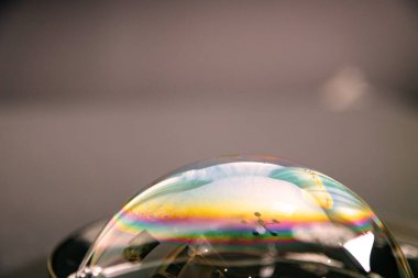 Baloncuk. Soyut kalıplar. Sabun köpüğü boşluk gibidir..