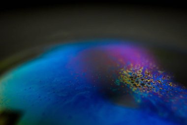 Baloncuk. Soyut kalıplar. Sabun köpüğü boşluk gibidir..