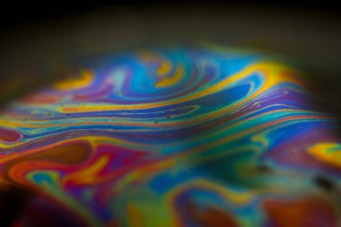 Baloncuk. Soyut kalıplar. Sabun köpüğü boşluk gibidir..