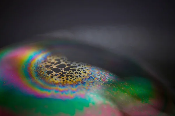 Burbuja Patrones Abstractos Patrón Jabón Único —  Fotos de Stock