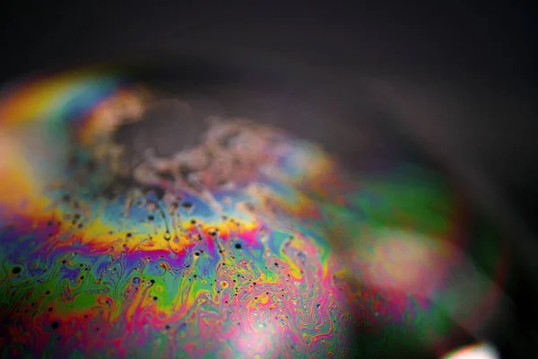 Burbuja Patrones Abstractos Patrón Jabón Único —  Fotos de Stock