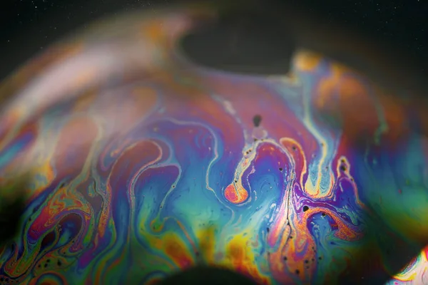 Пузырь Абстрактные Шаблоны Уникальный Мыльный Узор — стоковое фото