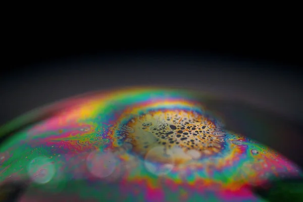 Bublina Abstraktní Vzorce Jedinečný Vzor Mýdla — Stock fotografie