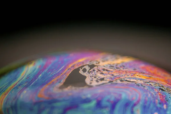 Пузырь Абстрактные Шаблоны Уникальный Мыльный Узор — стоковое фото