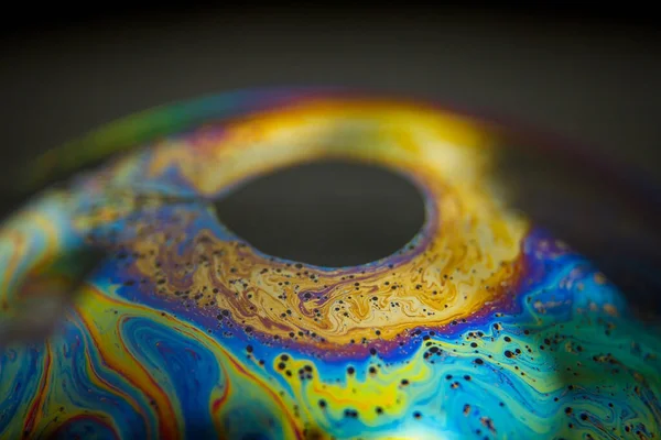 Baloncuk. Soyut kalıplar. Sabun köpüğü boşluk gibidir..