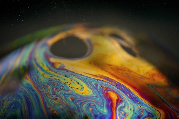 Baloncuk. Soyut kalıplar. Sabun köpüğü boşluk gibidir..