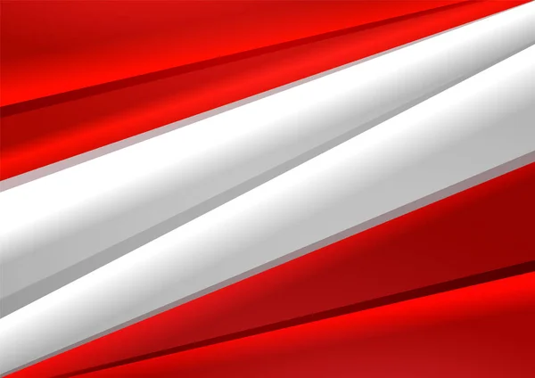 Fundo Vermelho Branco Vermelho Forma Uma Bandeira Para Áustria Modelo Ilustrações De Stock Royalty-Free
