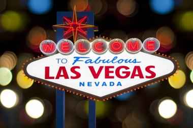 muhteşem las vegas neon tabela Hoşgeldiniz