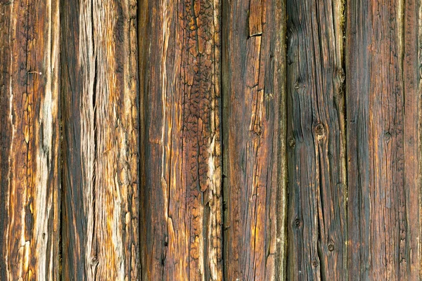 Wooden Brown Background Planks — Stock Photo, Image