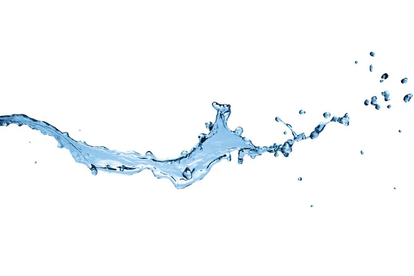 Salpicos de água azul Imagens De Bancos De Imagens
