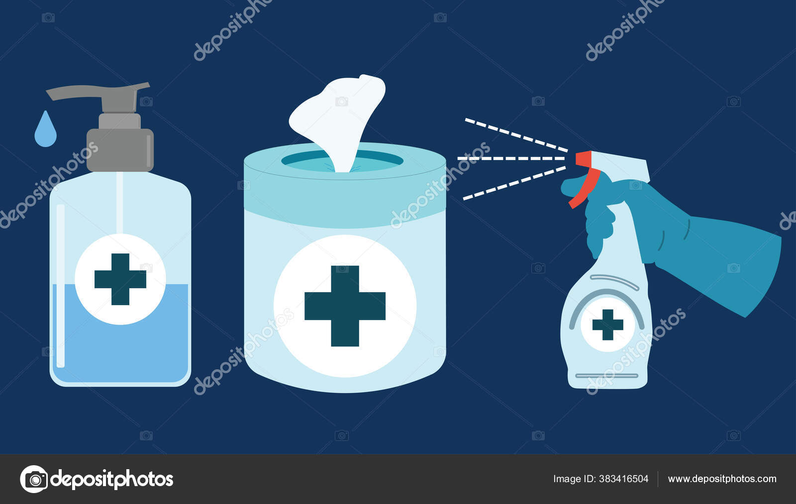 Disinfectant Wipes Clipart