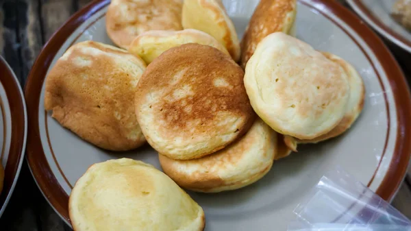 Pukis Snack Indonesian Street Food Made Flour Eggs Yeast Coconut — Stock Photo, Image