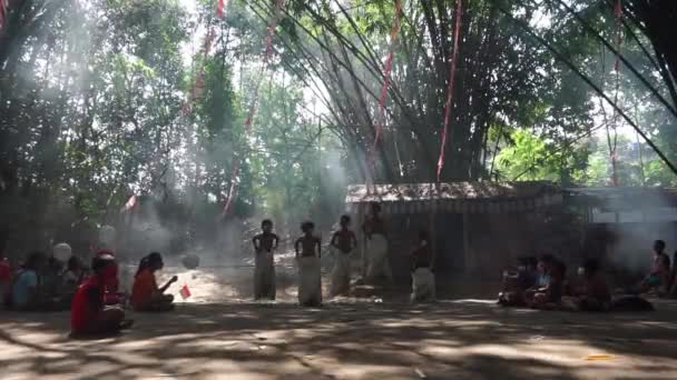 August 2020 Yogyakarta Indonesien Bei Den Feierlichkeiten Zum Indonesischen Unabhängigkeitstag — Stockvideo