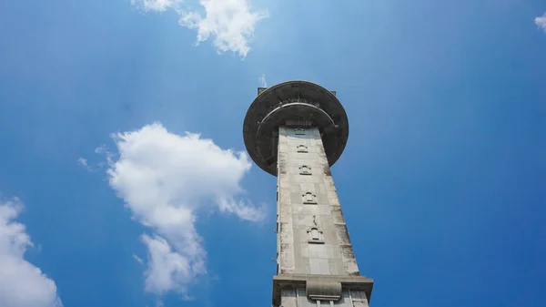 Masjid Agung Jawa Tengah Wielki Meczet Środkowej Javie — Zdjęcie stockowe