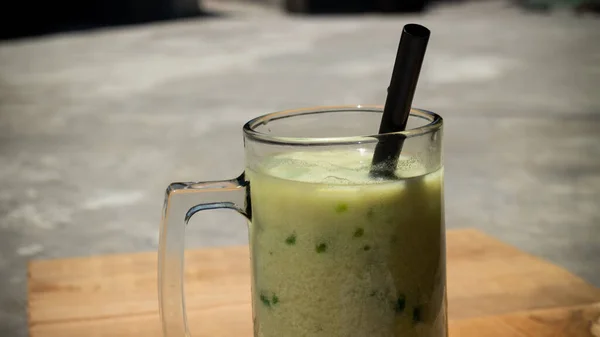 Dawet Cendol Ice Indonesisches Ramadan Essen — Stockfoto