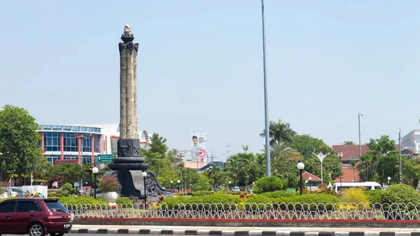 September 2020 Semarang Indonesien Tugu Muda Ungdomsmonumentet Ett Historiskt Landmärke — Stockfoto