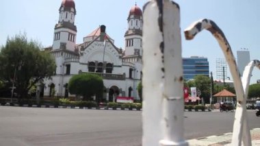 Semarang, Endonezya 'daki ünlü sömürge binası Lawang Sewu.