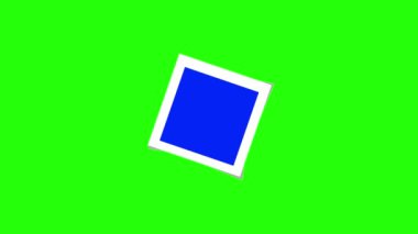  fotoğraf üzerinde mavi ekran ve yeşil ekran ile fotoğraf kağıdı çerçeveleri