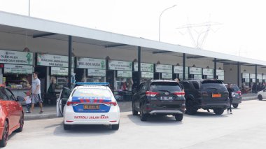 13 Ekim 2020, Kendal, Endonezya: Kendal 'da otoyol dinlenme alanı, merkez java