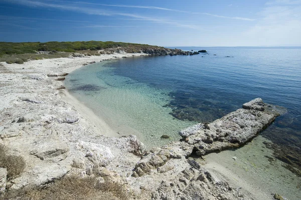 Cala Genovese Mal Ventre Island Cabras Sardinia Italy Europe — Stock Photo, Image