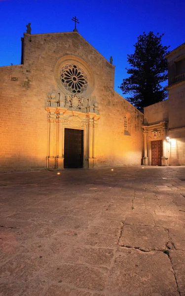 Katedralen Otranto Salento Apulien Italien Europa — Stockfoto
