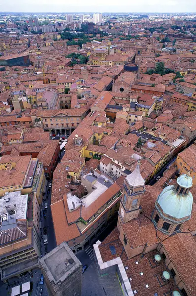 Aerial View Bologna Emilia Romagna Italy — Stock Photo, Image