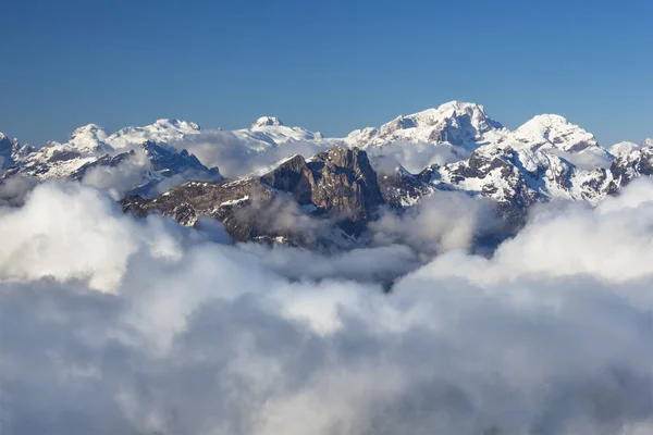 View Sasso Bianco Plateau Pale San Martino Dolomites Agordino Veneto — Stock Photo, Image