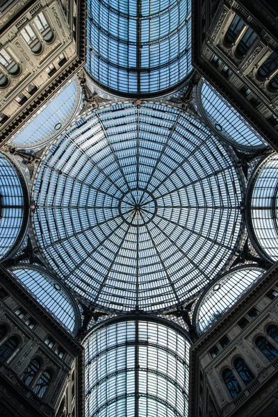 Oblouk Galleria Umberto Neapol Kampánie Itálie Evropa — Stock fotografie